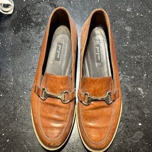Paul green Tan Leather Loafers